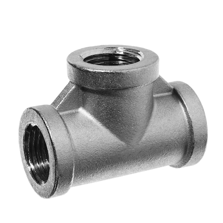 Pipe Fitting - 316 Stainless Steel - Class 150 - Tee - 1/2 NPT Female